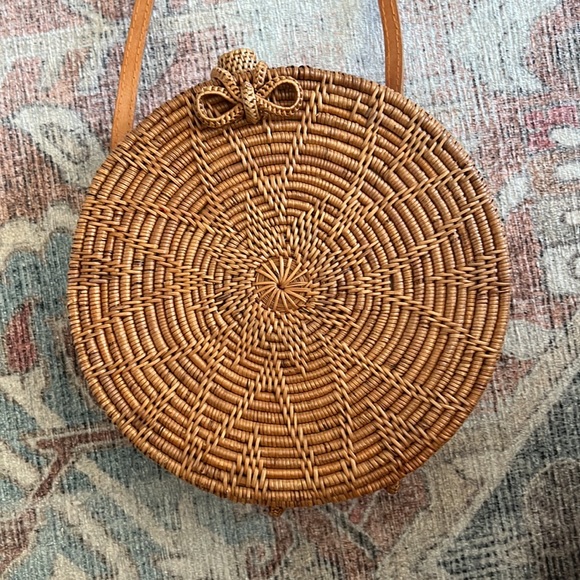 Rattan summer bag - Picture 3 of 12
